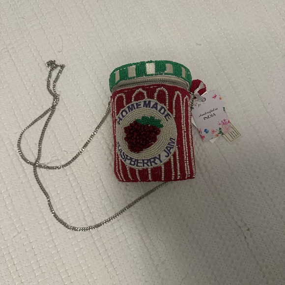 Beaded Homemade Raspberry Jam Bag New Viral 2026 Trending New With Tag - Picture 5 of 12